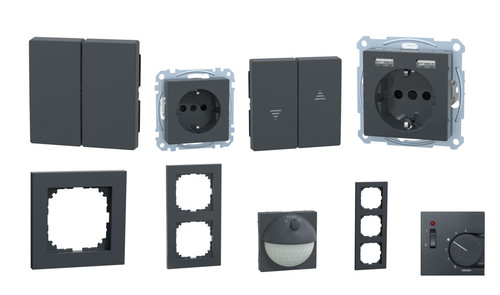 Merten system anthrazit - system,