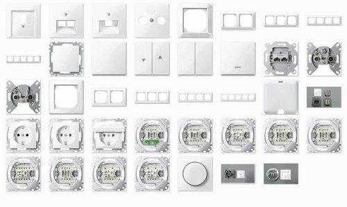 Merten steckdosen schalter - merten, steckdosen,